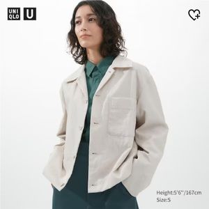 Uniqlo U chore coat / nylon shirt jacket